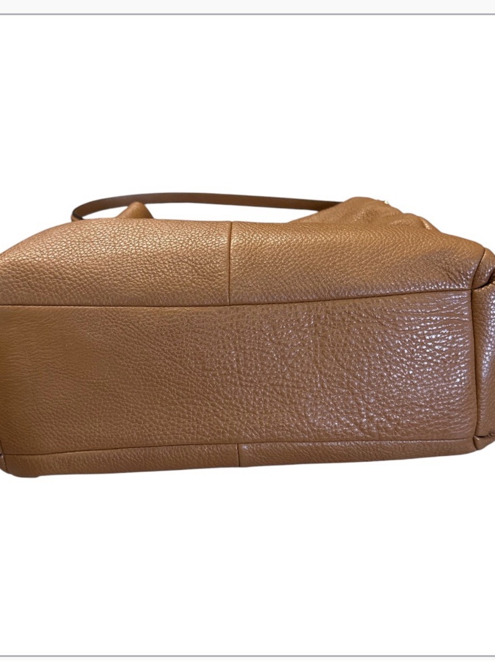 Coach Madison Phoebe Shoulder Bag in Saddle Pebbled Leather - Picture 9 of 10